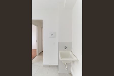 Sala - Cozinha de apartamento para alugar com 2 quartos, 32m² em Vila Nova Curuca, São Paulo