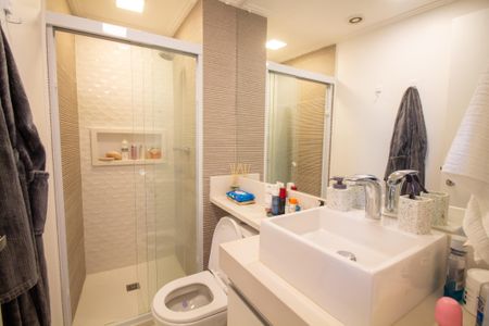 Apartamento para alugar com 75m², 2 quartos e 1 vagaBanheiro da Suíte