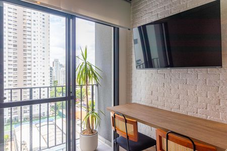 Sacada de apartamento para alugar com 1 quarto, 30m² em Vila Olímpia, São Paulo