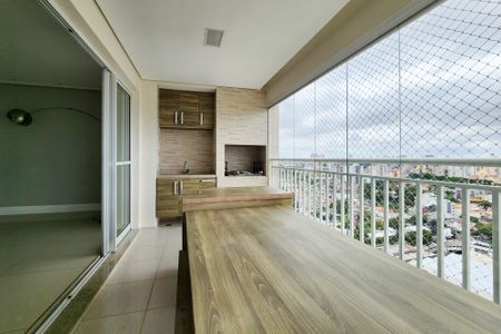 Varanda Gourmet  de apartamento para alugar com 3 quartos, 123m² em Centro, São Bernardo do Campo