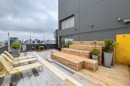 Apartamento para alugar com 11m², 1 quarto e sem vaga Apartamento para alugar com 11m², 1 quarto e sem vagaRooftop