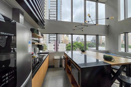 Cozinha Comum de apartamento para alugar com 1 quarto, 11m² em Liberdade, São Paulo