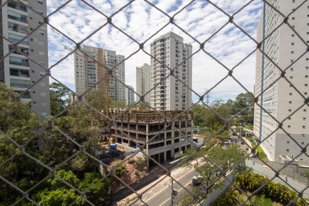 Vista Sala de apartamento à venda com 2 quartos, 73m² em Vila Andrade, São Paulo