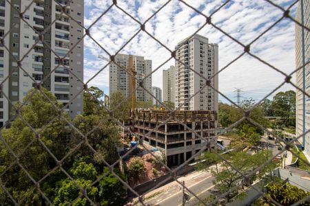 Vista Varanda da sala  de apartamento à venda com 2 quartos, 73m² em Vila Andrade, São Paulo