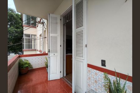 Varanda da Sala de apartamento à venda com 3 quartos, 78m² em Tijuca, Rio de Janeiro