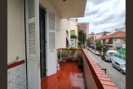 Varanda da Sala de apartamento à venda com 3 quartos, 78m² em Tijuca, Rio de Janeiro