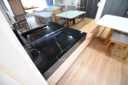 Casa de condomínio para alugar com 40m², 1 quarto e 1 vagaBanheiro