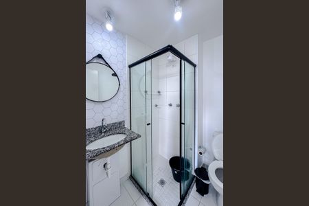 Banheiro de kitnet/studio à venda com 1 quarto, 19m² em Brás, São Paulo