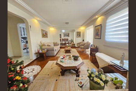 Sala de apartamento à venda com 3 quartos, 184m² em Brooklin, São Paulo