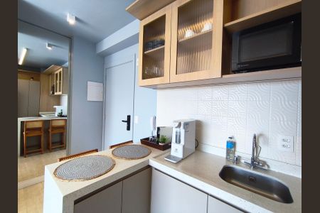 Studio para alugar com 25m², 1 quarto e 1 vagaCozinha