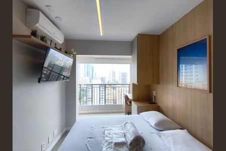 Quarto de kitnet/studio para alugar com 1 quarto, 25m² em Paraíso, São Paulo