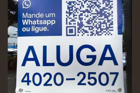 Studio para alugar com 25m², 1 quarto e 1 vagaPlaquinha KJFK-228