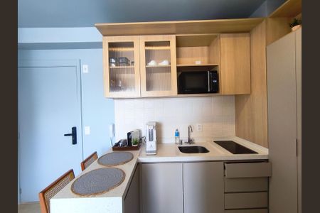 Studio para alugar com 25m², 1 quarto e 1 vagaCozinha