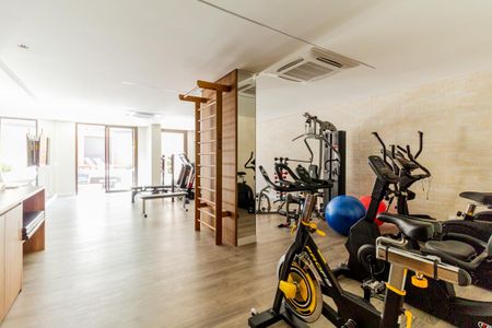 Studio para alugar com 46m², 1 quarto e 1 vaga Studio para alugar com 46m², 1 quarto e 1 vagaAcademia