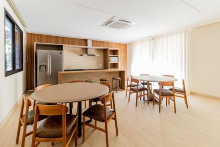 Studio para alugar com 46m², 1 quarto e 1 vaga Studio para alugar com 46m², 1 quarto e 1 vagaSalão de Festas