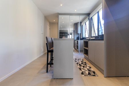 Studio para alugar com 46m², 1 quarto e 1 vaga Studio para alugar com 46m², 1 quarto e 1 vagaCozinha