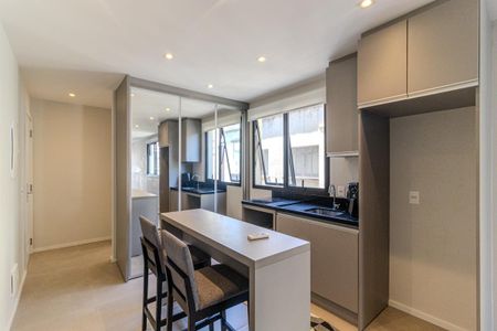 Studio para alugar com 46m², 1 quarto e 1 vaga Studio para alugar com 46m², 1 quarto e 1 vagaCozinha