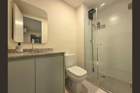 Apartamento à venda com 25m², 1 quarto e sem vagaBanheiro da Suíte