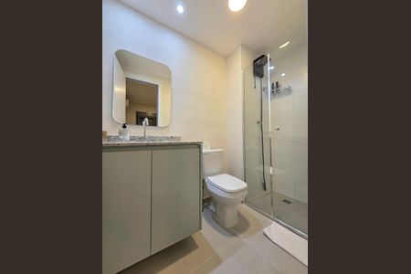 Apartamento à venda com 25m², 1 quarto e sem vagaBanheiro da Suíte