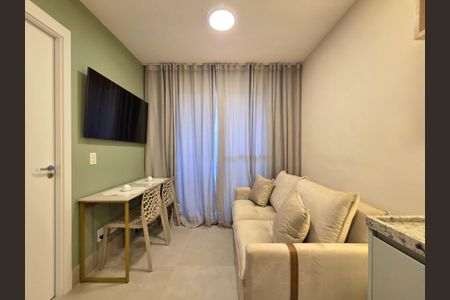 Sala de apartamento à venda com 1 quarto, 25m² em Vila Nova Conceição, São Paulo