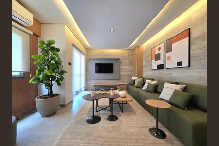 Apartamento à venda com 25m², 1 quarto e sem vagaÁrea comum - Salão de festas