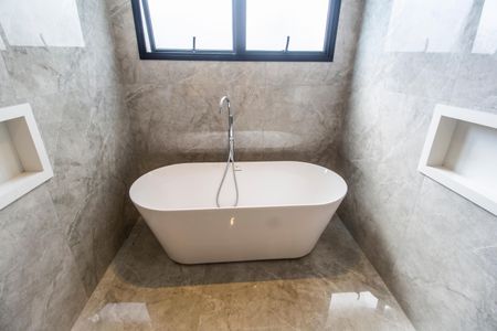 Casa de condomínio à venda com 542m², 6 quartos e 6 vagasDetalhe do banheiro