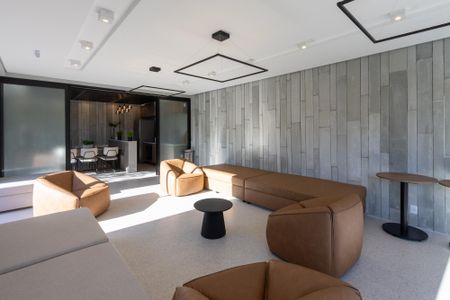 Apartamento para alugar com 27m², 1 quarto e sem vagaSalão de festas