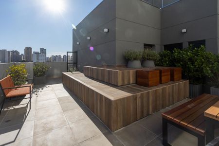 Apartamento para alugar com 27m², 1 quarto e sem vagaRooftop