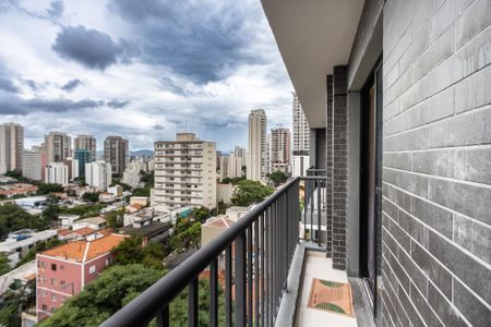 Apartamento para alugar com 27m², 1 quarto e sem vagaVaranda