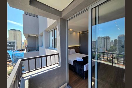 Studio para alugar com 24m², 1 quarto e sem vagaVaranda