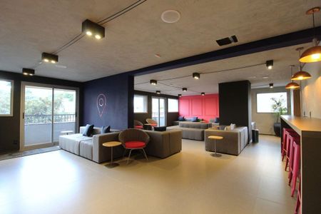 Studio para alugar com 24m², 1 quarto e sem vagaÁrea comum - Salão de festas