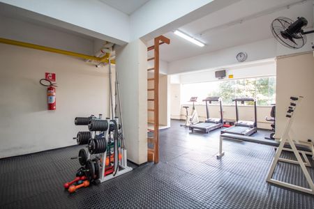 Apartamento à venda com 47m², 2 quartos e 2 vagasÁrea comum - Academia