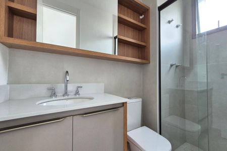 Apartamento para alugar com 57m², 2 quartos e 2 vagasBanheiro da Suíte