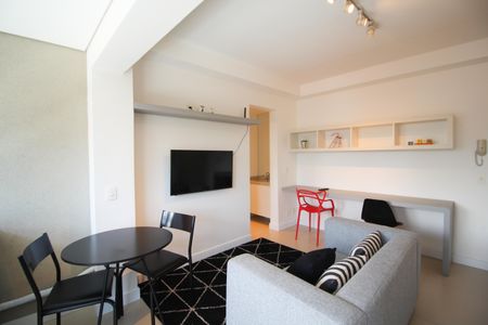 Sala de apartamento à venda com 1 quarto, 35m² em Vila Olímpia, São Paulo