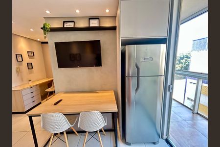 Studio para alugar com 38m², 1 quarto e 1 vaga Studio para alugar com 38m², 1 quarto e 1 vagaSala e cozinha