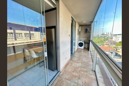 Studio para alugar com 38m², 1 quarto e 1 vaga Studio para alugar com 38m², 1 quarto e 1 vagaVaranda