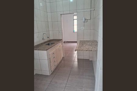 Cozinha de kitnet/studio para alugar com 1 quarto, 40m² em Méier, Rio de Janeiro