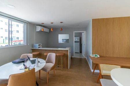 Apartamento para alugar com 40m², 2 quartos e 1 vagaÁrea comum - Salão de festas