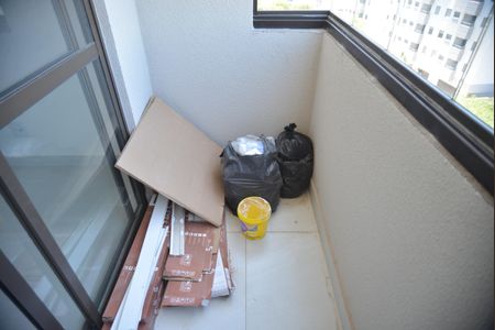 Varanda da Sala de apartamento para alugar com 2 quartos, 55m² em Parque das Nações, Santo André