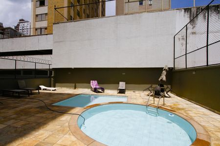Área comum - Piscina de apartamento à venda com 3 quartos, 124m² em Gutierrez, Belo Horizonte