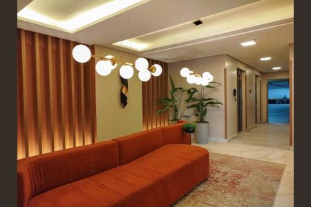 Apartamento para alugar com 40m², 2 quartos e 1 vagaÁrea comum - Hall social e elvadores