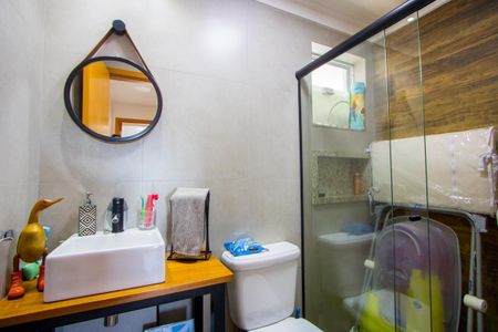 Apartamento à venda com 73m², 2 quartos e 2 vagasBanheiro social