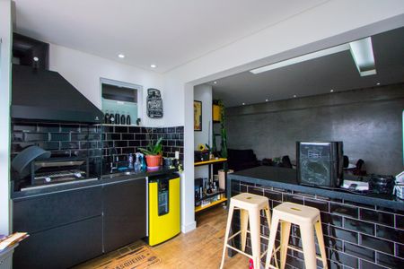 Varanda gourmet de apartamento à venda com 2 quartos, 73m² em Vila Eldizia, Santo André
