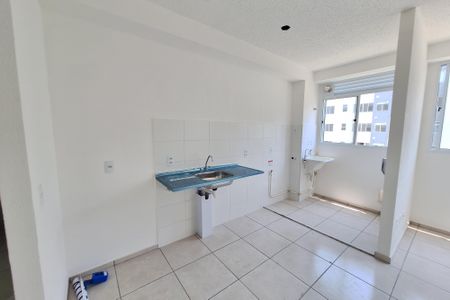 Cozinha de apartamento para alugar com 2 quartos, 42m² em Vila Ouro Preto, Duque de Caxias