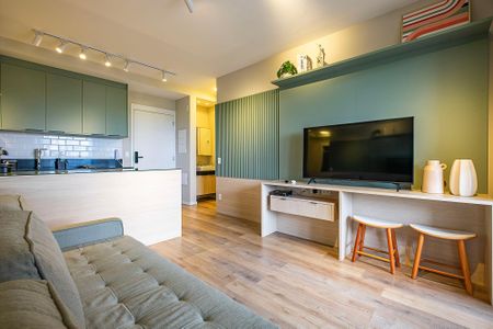 Apartamento para alugar com 43m², 1 quarto e 1 vagaSala/Cozinha