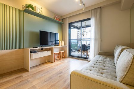 Apartamento para alugar com 43m², 1 quarto e 1 vagaSala/Cozinha