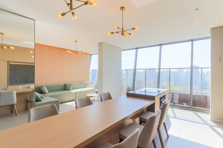 Studio à venda com 21m², 1 quarto e sem vagaÁrea comum - Espaço Gourmet