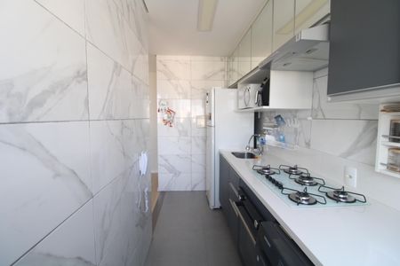 Cozinha de apartamento à venda com 2 quartos, 44m² em Usina Piratininga, São Paulo