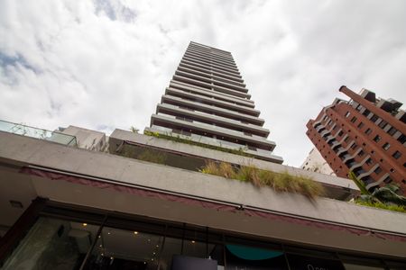 Apartamento à venda com 87m², 1 quarto e 2 vagasFachada do Prédio