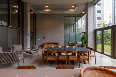 Apartamento à venda com 87m², 1 quarto e 2 vagasÁrea comum - Salão de festas